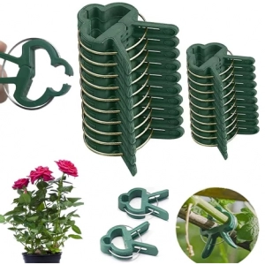 Plant Fixed Clips Reusable Garden Greenhouse Bracket for Fixed Plants Vine Flowers Seedling Tomatoes Fastener Garden Supplies